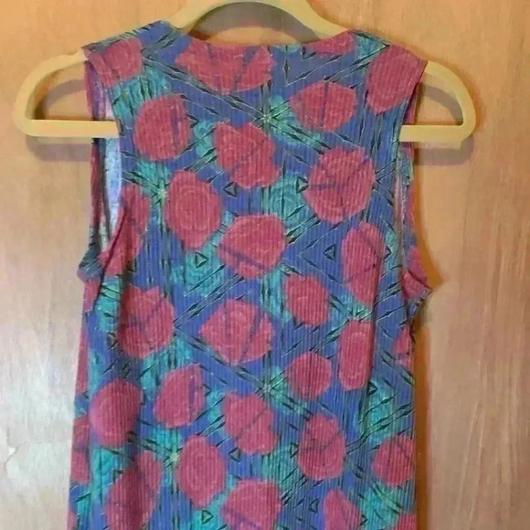 Lularoe Women’s Size  XS Sleevless Open Front Floral Print Vest - Picture 14 of 16
